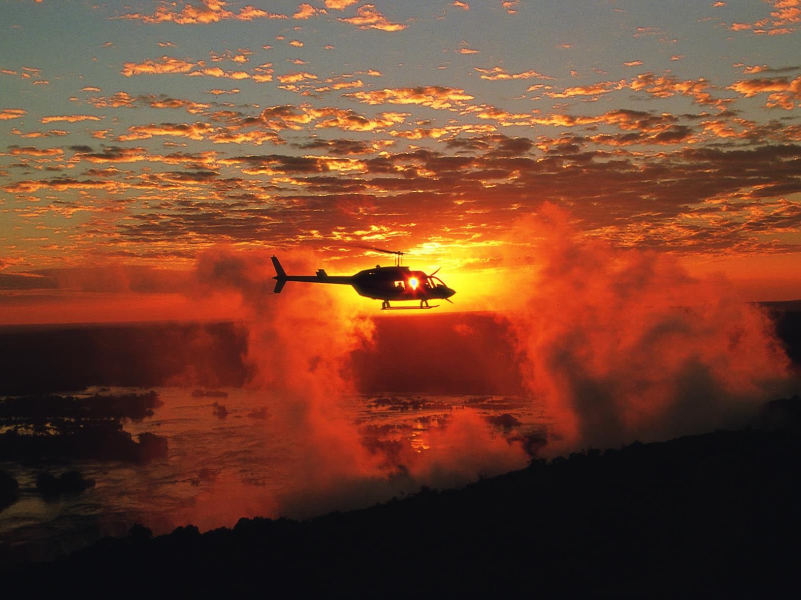 Victoria Falls Gorge Helicopter Flight