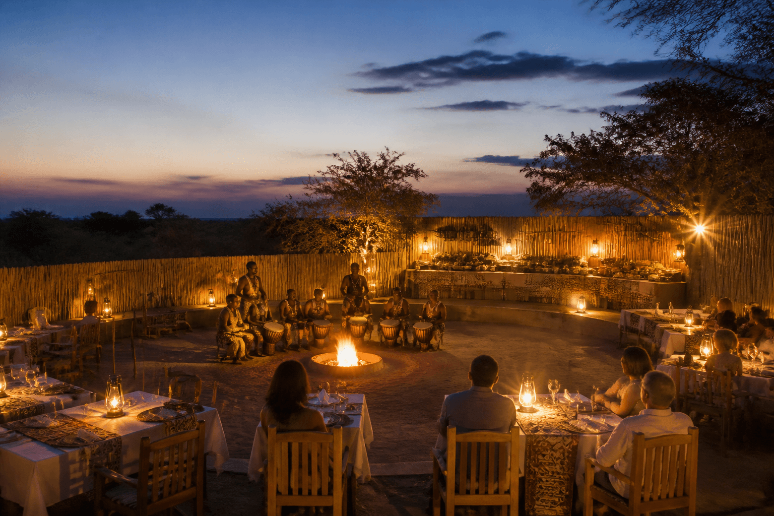 An Evening in a Zimbabwean Home